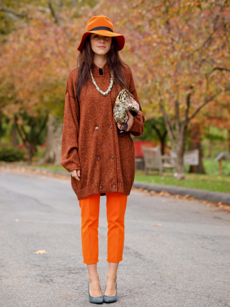 秋天穿棕色高级又洋气,棕色系搭配优雅时髦又显气质