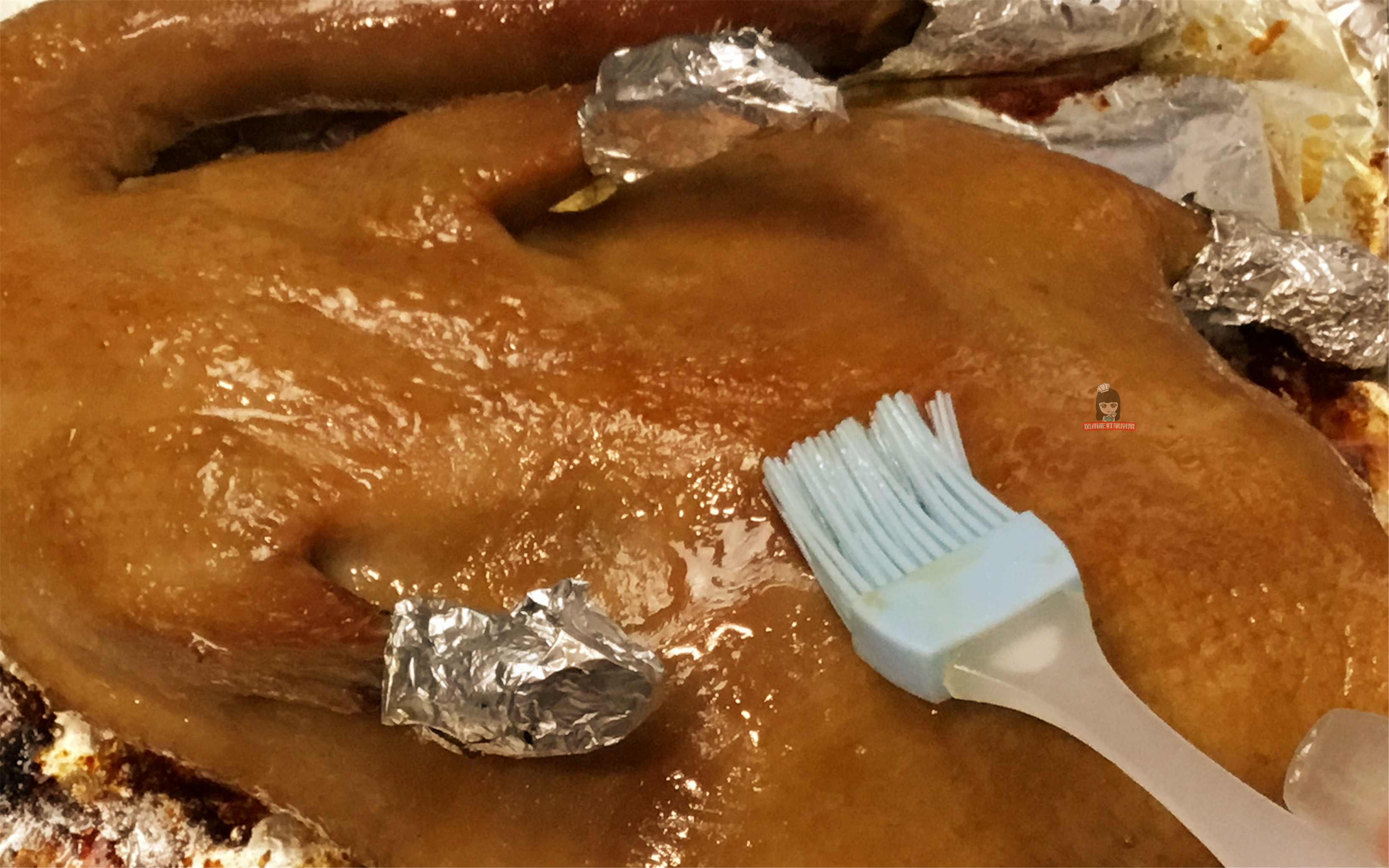 教你学正宗烤鸭,烤鸭怎么烤出来皮不干不柴呢