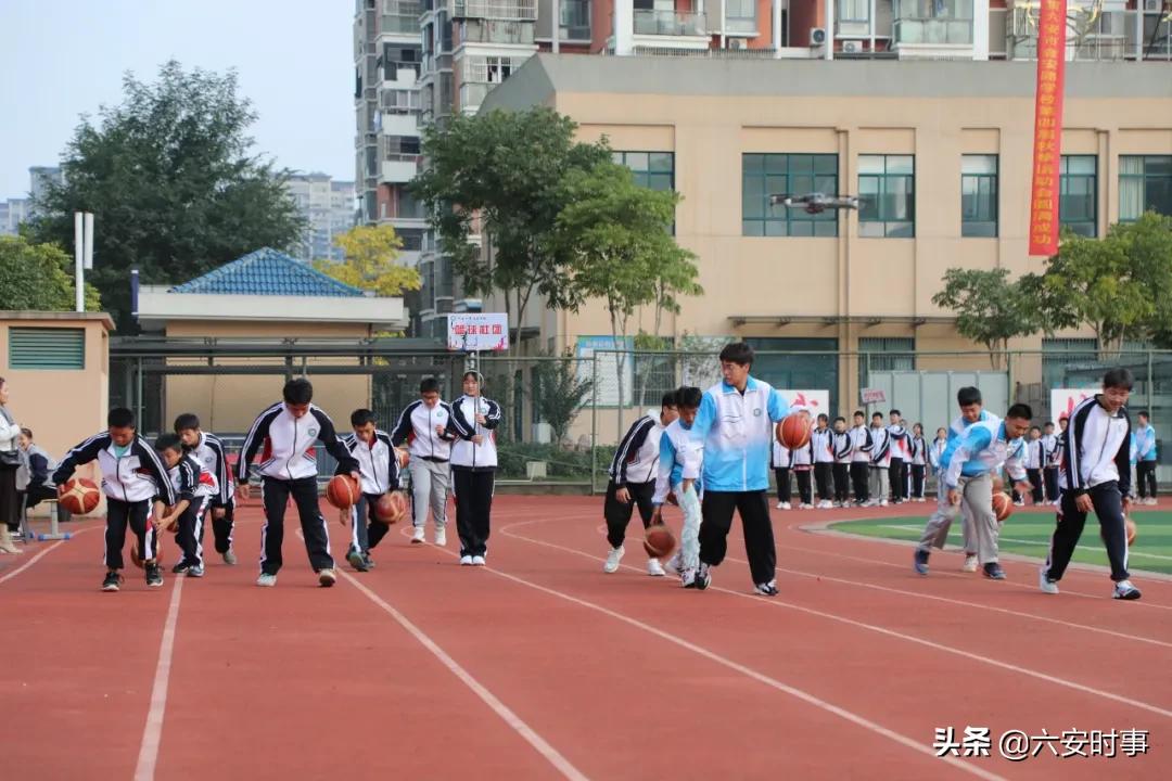 六安金安区翁墩中学运动会,六安皋城中学金安路学校