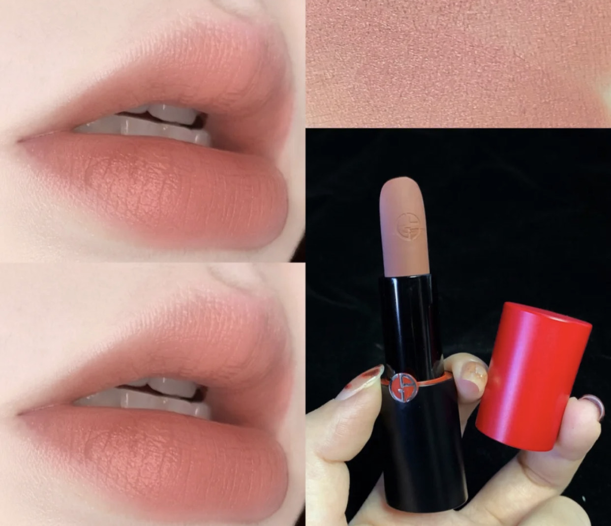 阿玛尼新款权力唇膏504,阿玛尼全新长管持久唇膏202