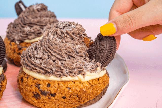 西树泡芙原味可可泡芙甜不甜,西树泡芙脆脆焦糖布蕾泡芙19元