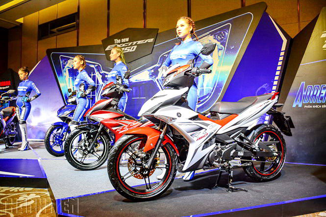 泰国Yamaha发布新一代高性能弯樑Exciter150