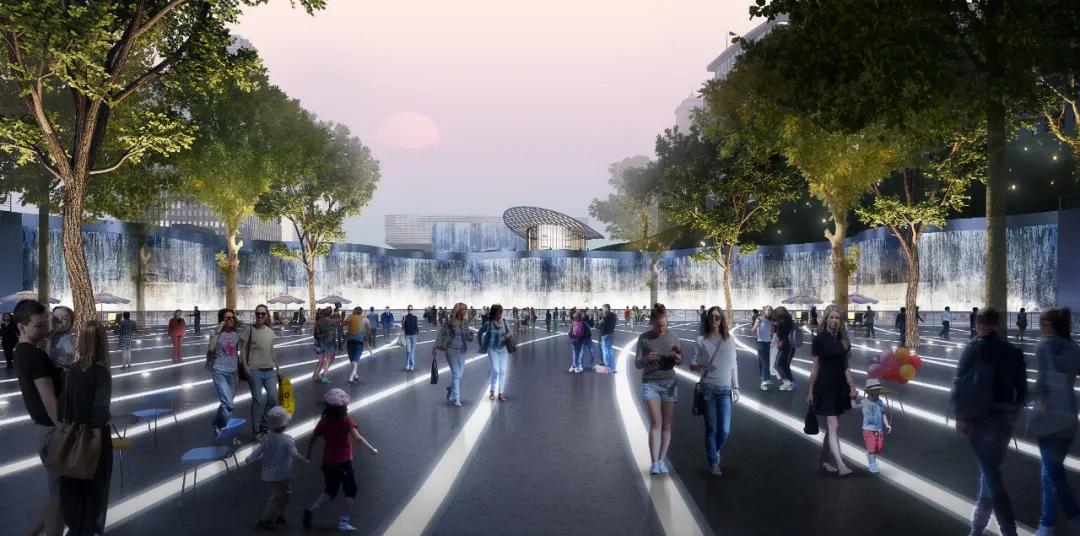 广州东站地区城市景观及环境设计国际咨询——“都市森林”