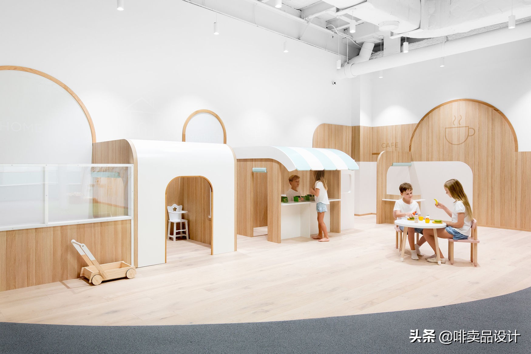 餐饮空间⇛悉尼最时尚NUBOCHATSWOOD儿童游乐场有食有玩