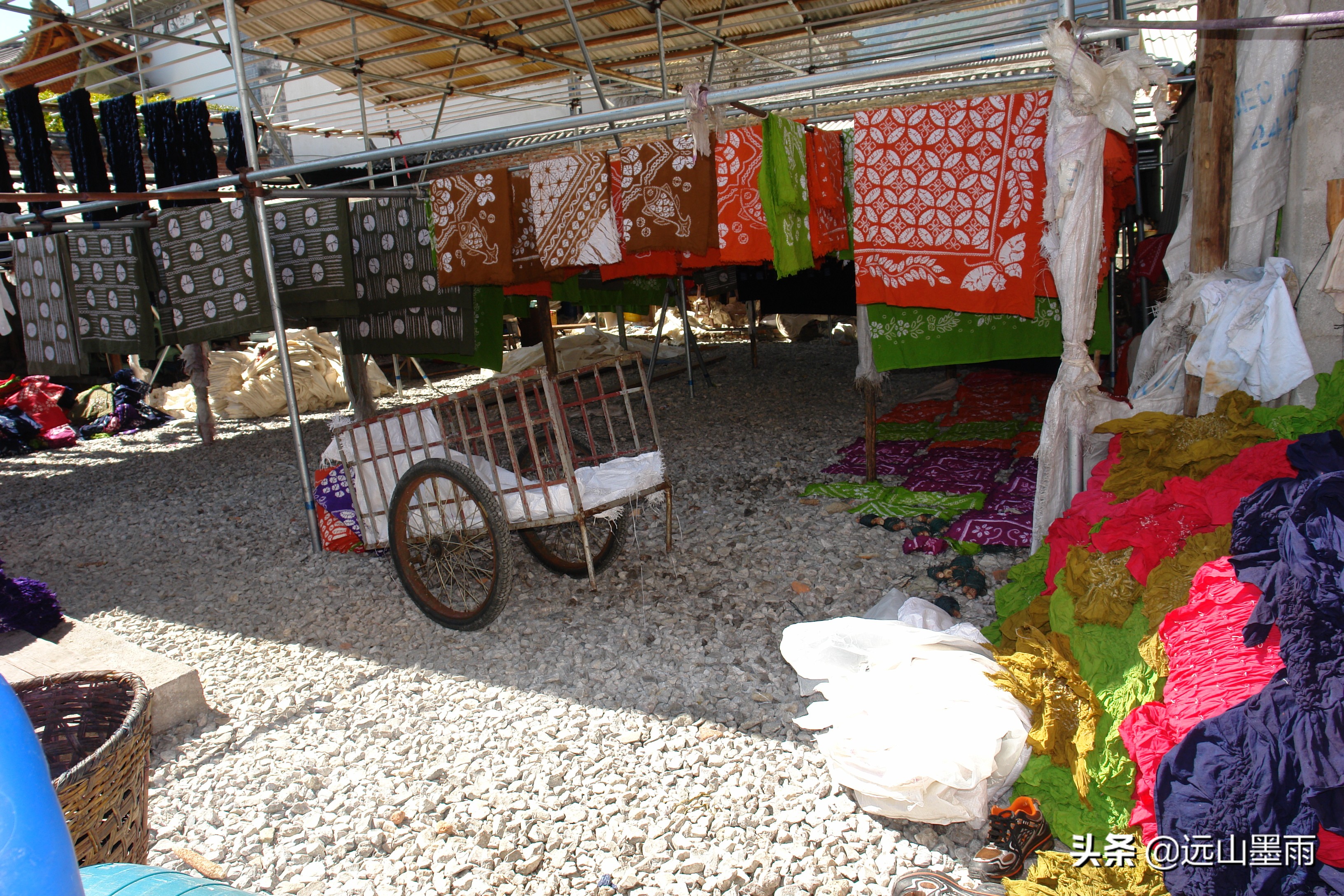 生活中的天然植物染料,生活中的扎染的染料