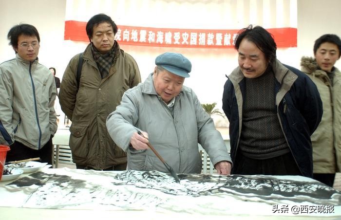 刘文西黄土情作品,刘文西人物画黄土情只有一幅吗