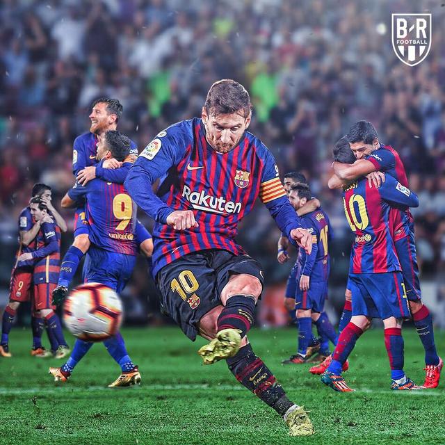 梅西十大神级操作慢动作解析,梅西近3年来首次头球破门