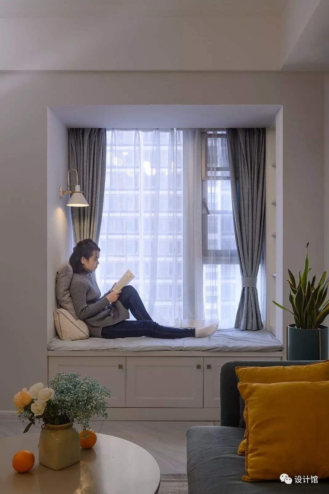 小户型极简复式,90轻奢小户型