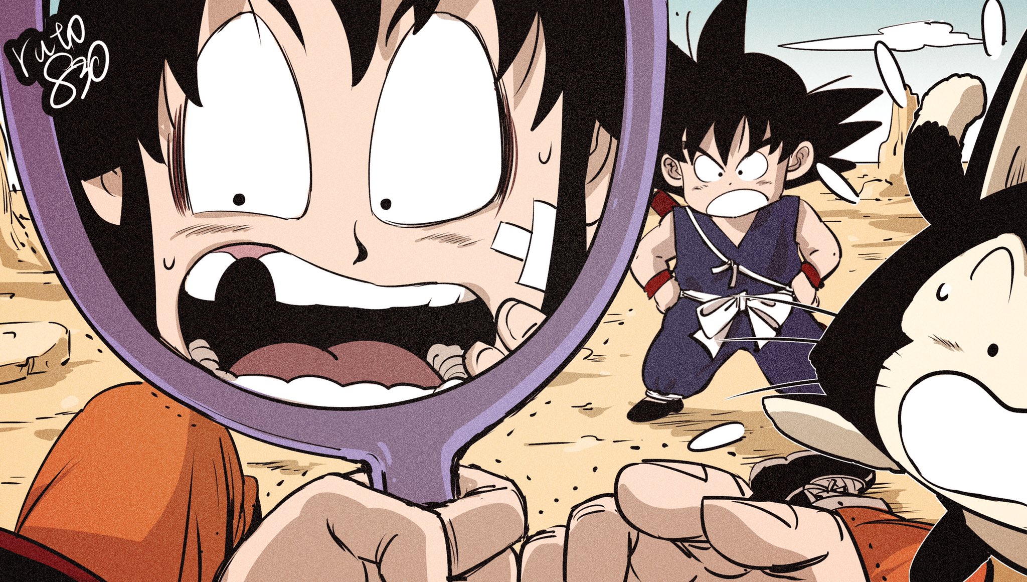 龙珠画风变化图片,龙珠画风对比变化