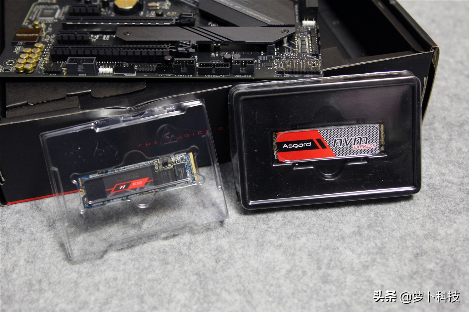 东芝rc500500g评测,东芝rc500和阿斯加特