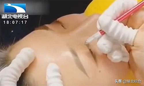 花了1700百元纹眉,花2000块钱纹眉