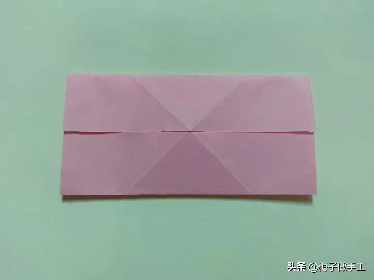 手工折小桌子怎么折,儿童折纸桌子折法大全