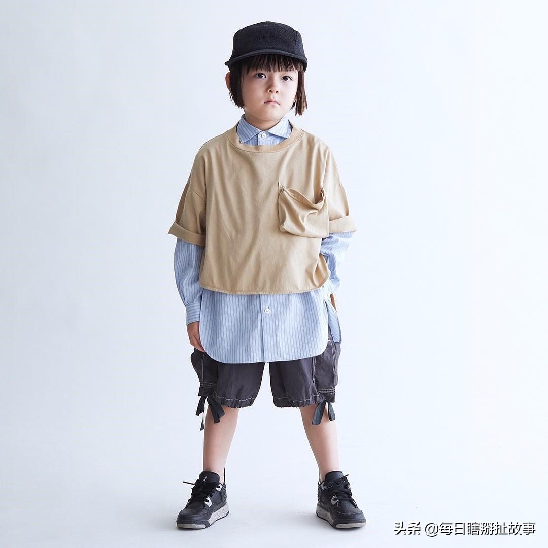 日系的童话少女,童装的盐系,大地色系的时尚打开方式