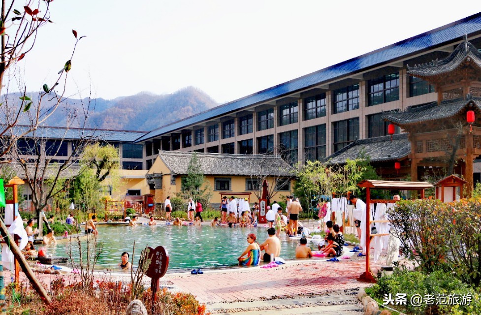 宝鸡九龙山温泉的汗蒸馆,西北最大温泉