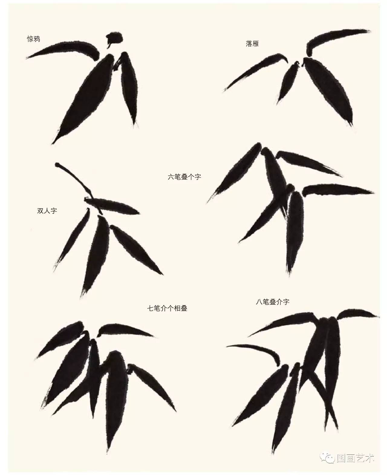 历代画竹名家名单,初学画竹子入门毛笔