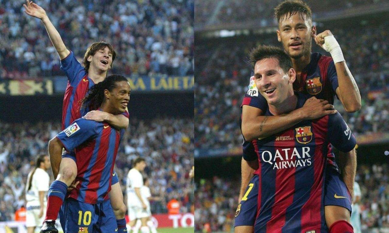 内马尔30年前50年后,内马尔曾想回归巴萨