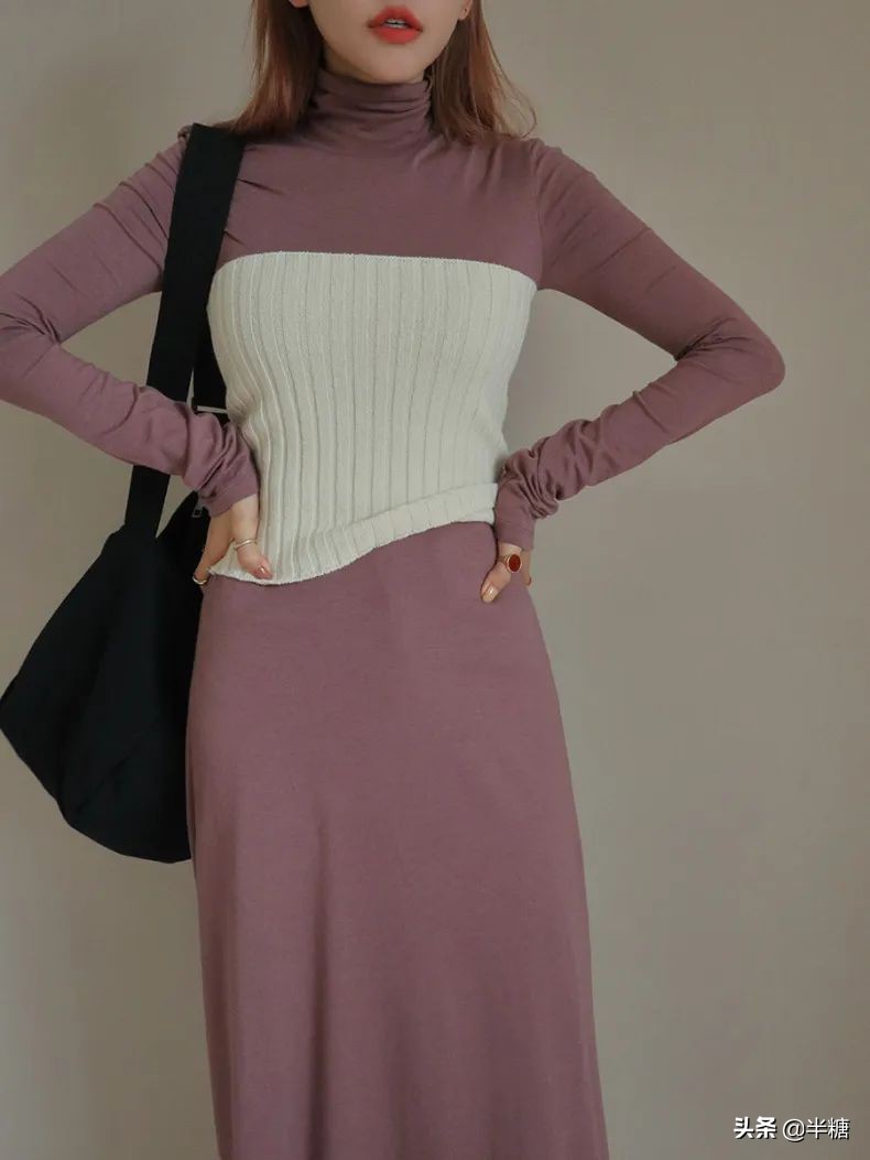 韩剧女主的穿搭连衣裙,韩剧女主穿条纹衬衫