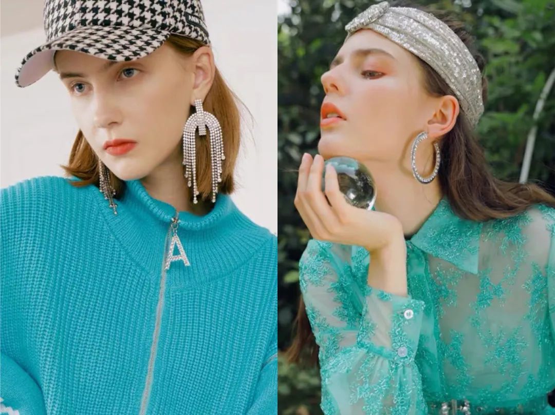 项链耳环一套轻奢小众高级感,100多轻奢项链耳环一套高级感