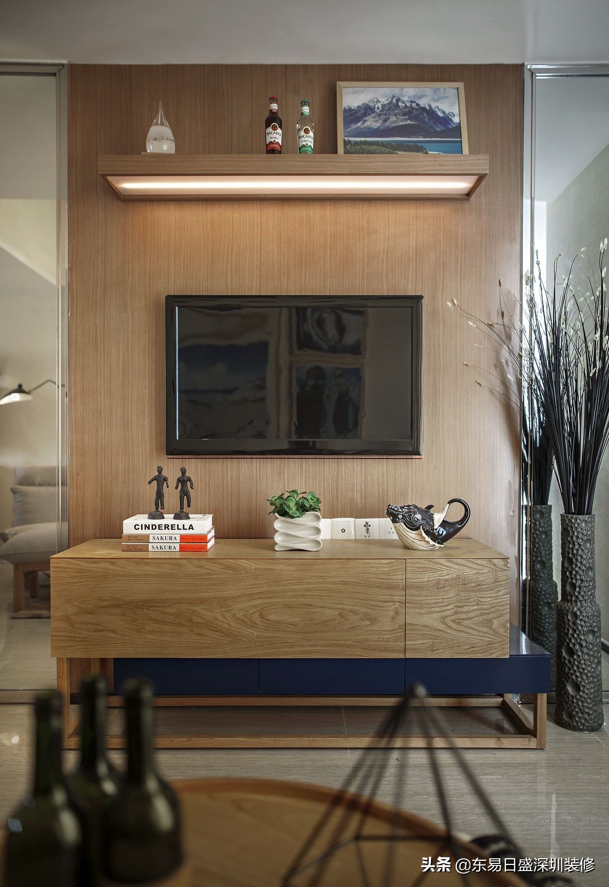 南京万科金色半山装修案例,大连日式原木北欧装修