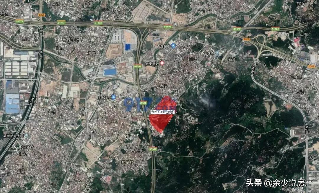 泉州晋江2019年12月30地块拍卖 (晋江高铁新区土地拍地)