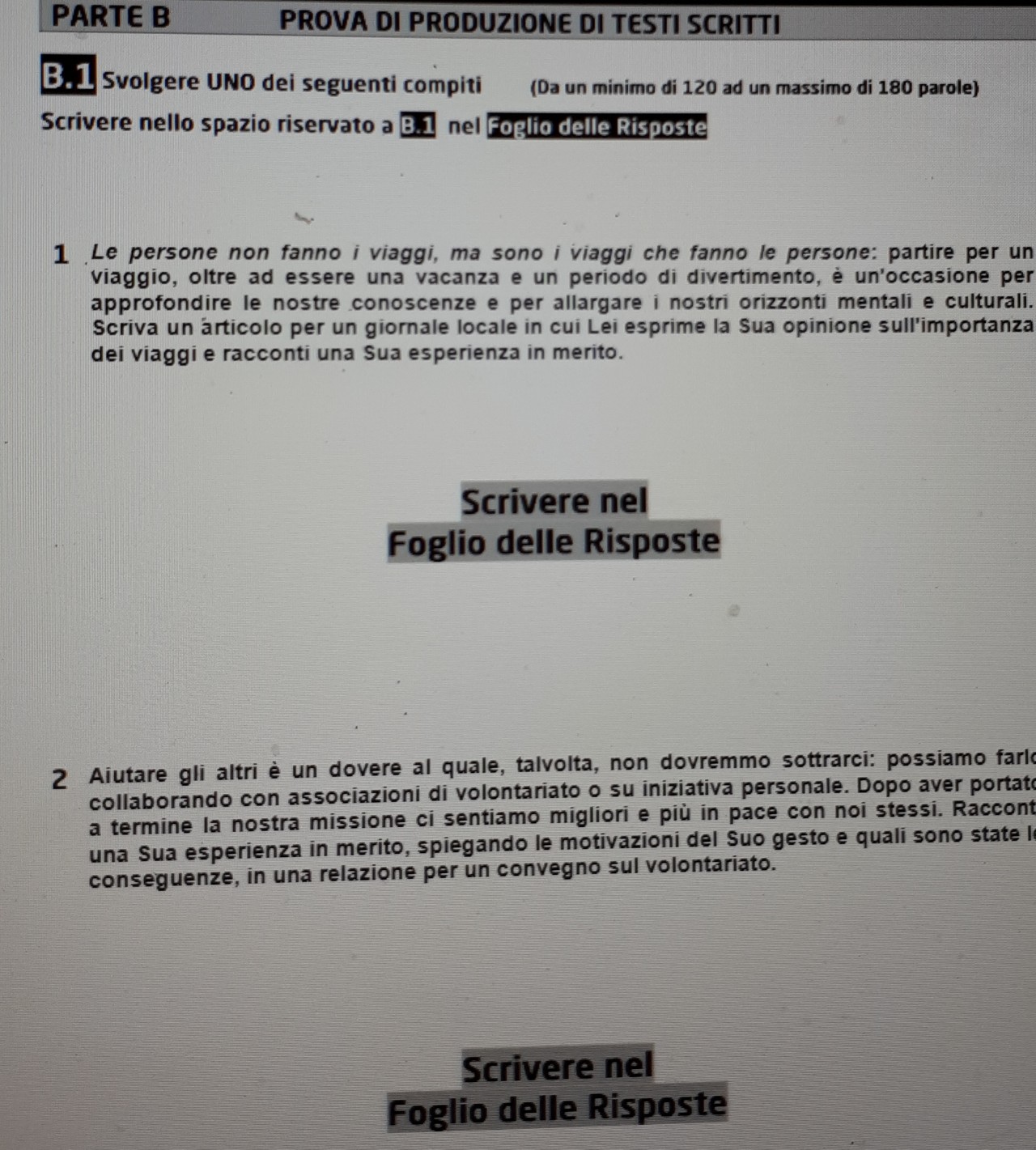 意大利语等级考试,请收下这份答题方法及解题技巧
