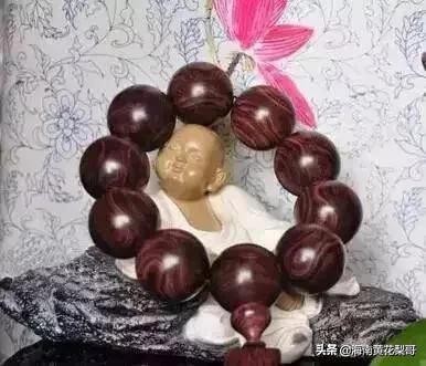 极品海南黄花梨手串的价格,天价黄花梨鬼脸手串