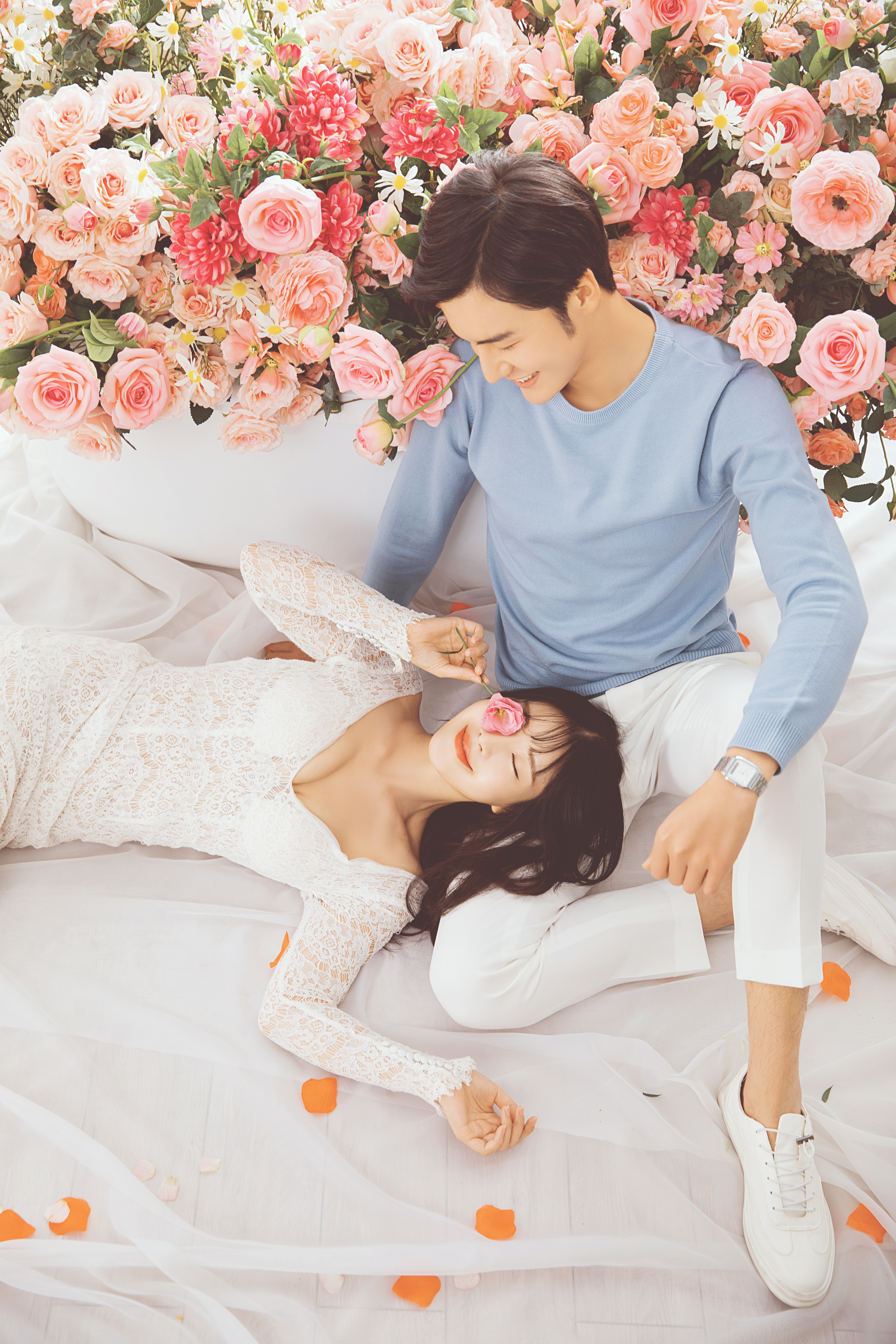 大气高级感韩式婚纱照,韩式婚纱照风格小红书