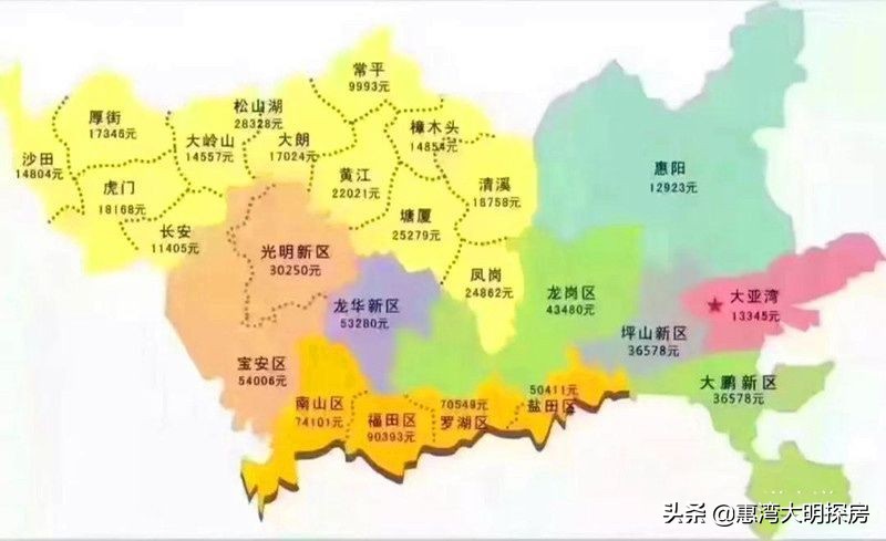 惠阳和大亚湾哪个发展潜力大,惠阳大亚湾分析