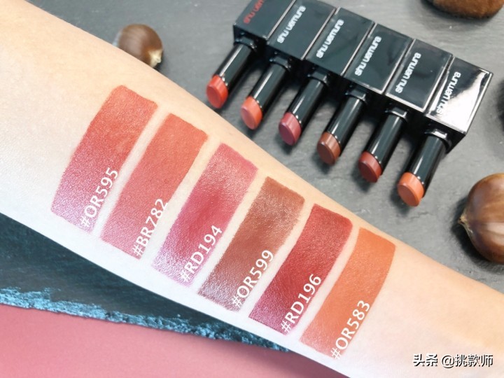 mac唇膏2022春季新品,阿玛尼挚爱唇膏201试色