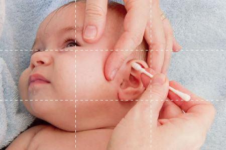 育儿小知识:宝宝的耳朵进水或流进奶液怎么护理