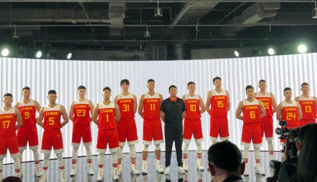 中国男篮新版球衣,男篮发布新球衣