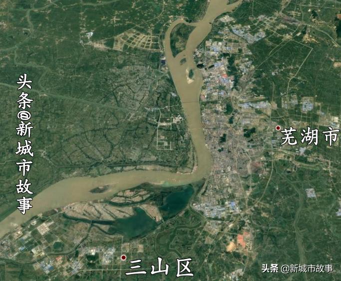 中国芜湖位置,芜湖市行政区划图最新版