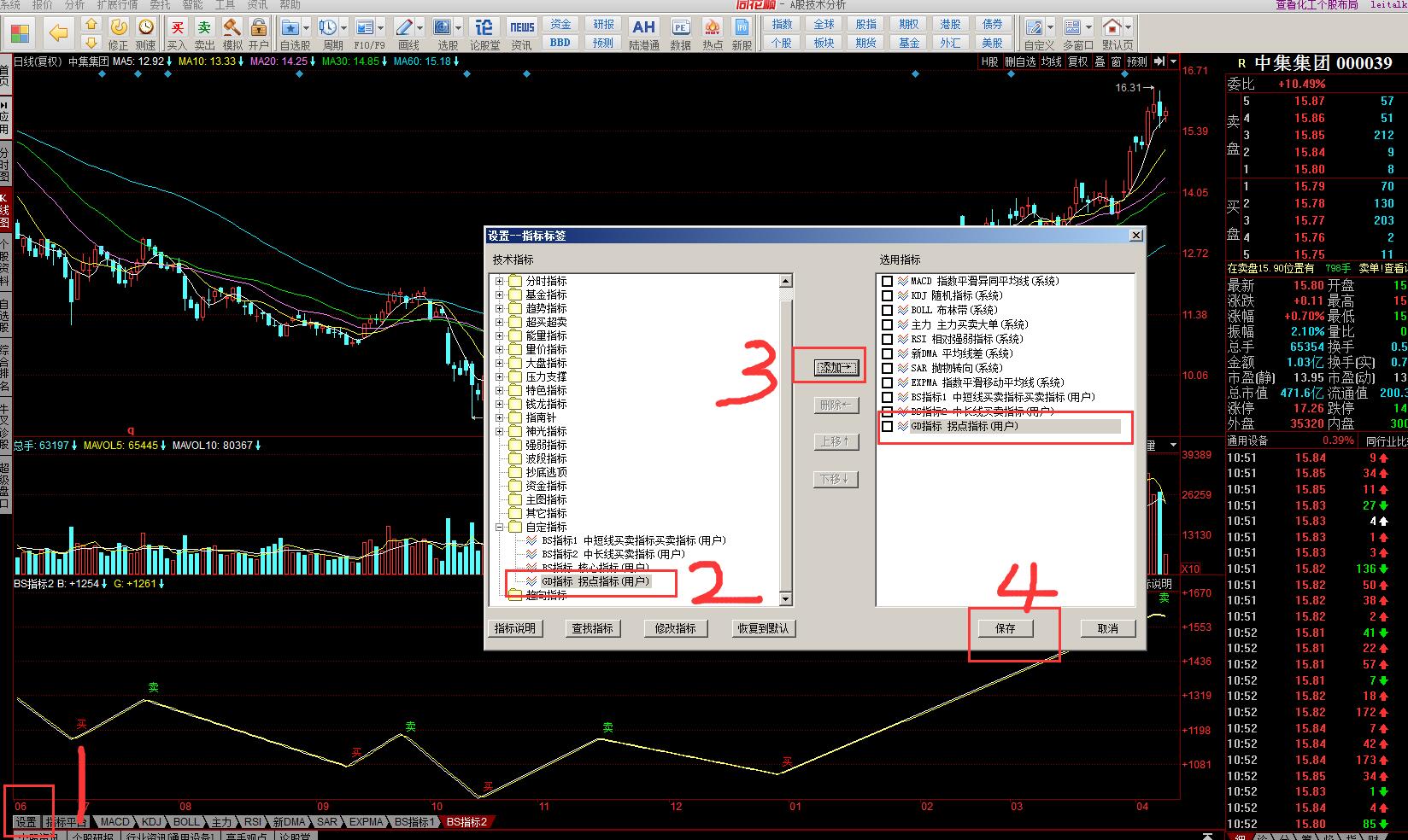炒股软件指标分析,什么炒股软件可以自己编辑指标