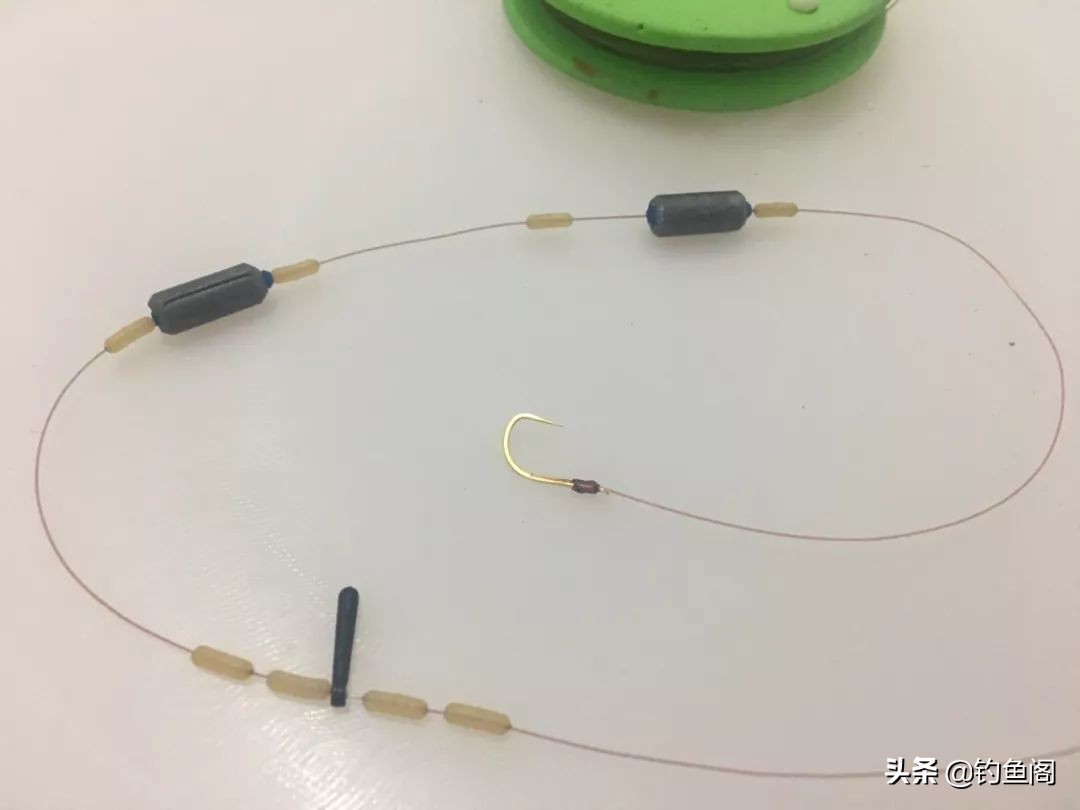 野钓单钩守大鱼子线多长合适,单钩通线怎么钓大鱼