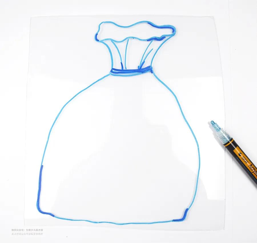 小金鱼吐泡泡儿童画教学目标,彩色小金鱼创意儿童画