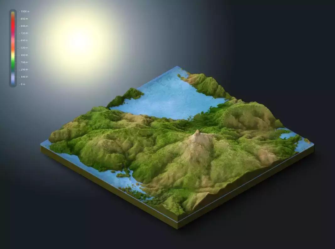 ps三维地图地形生成,ps三维地图插件