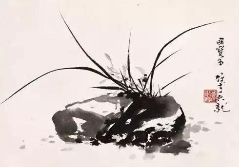 水墨怎么画兰花最好看,如何画兰花大全图片