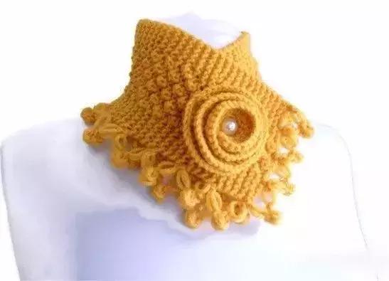 各种漂亮的花样围巾,分享几款漂亮的围巾