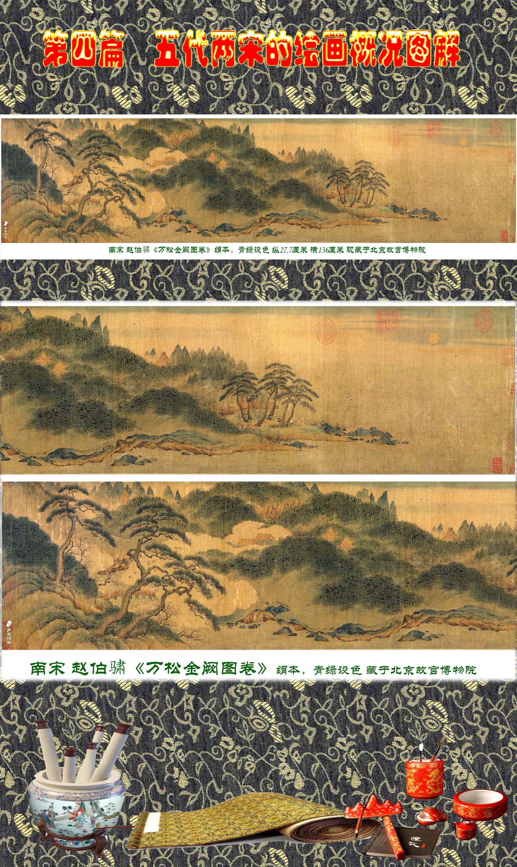 顾绍骅编辑中国画知识普及版第四篇五代两宋的绘画概况下三