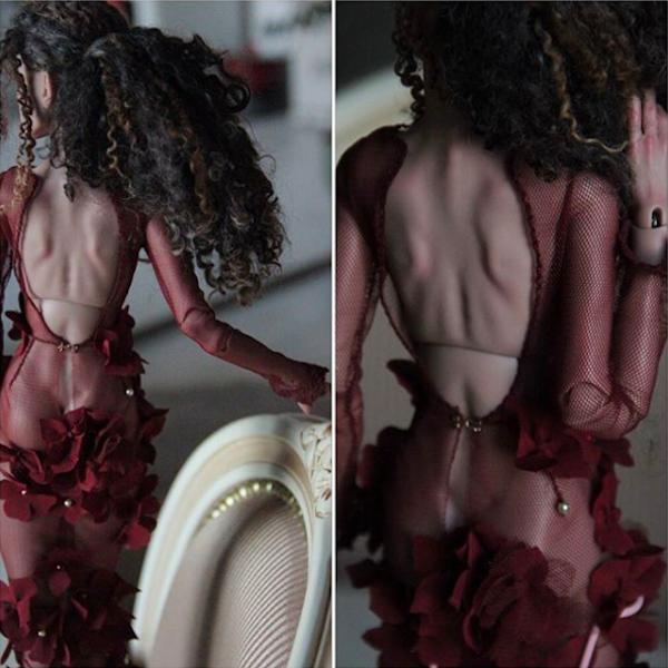 老爸酷爱芭比娃娃?微缩家具做到痴迷!