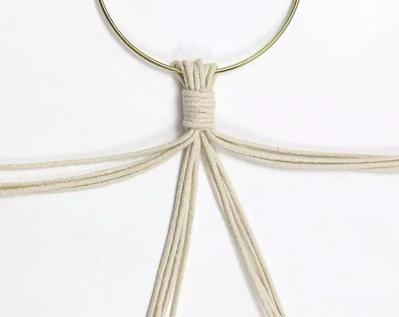 小饰品手绳编织教程,圣诞手绳编织教程简单易学