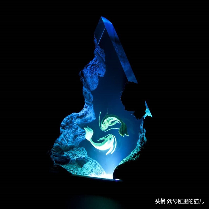 灵感来源于落日霓虹灯,灵感来自大自然宝石