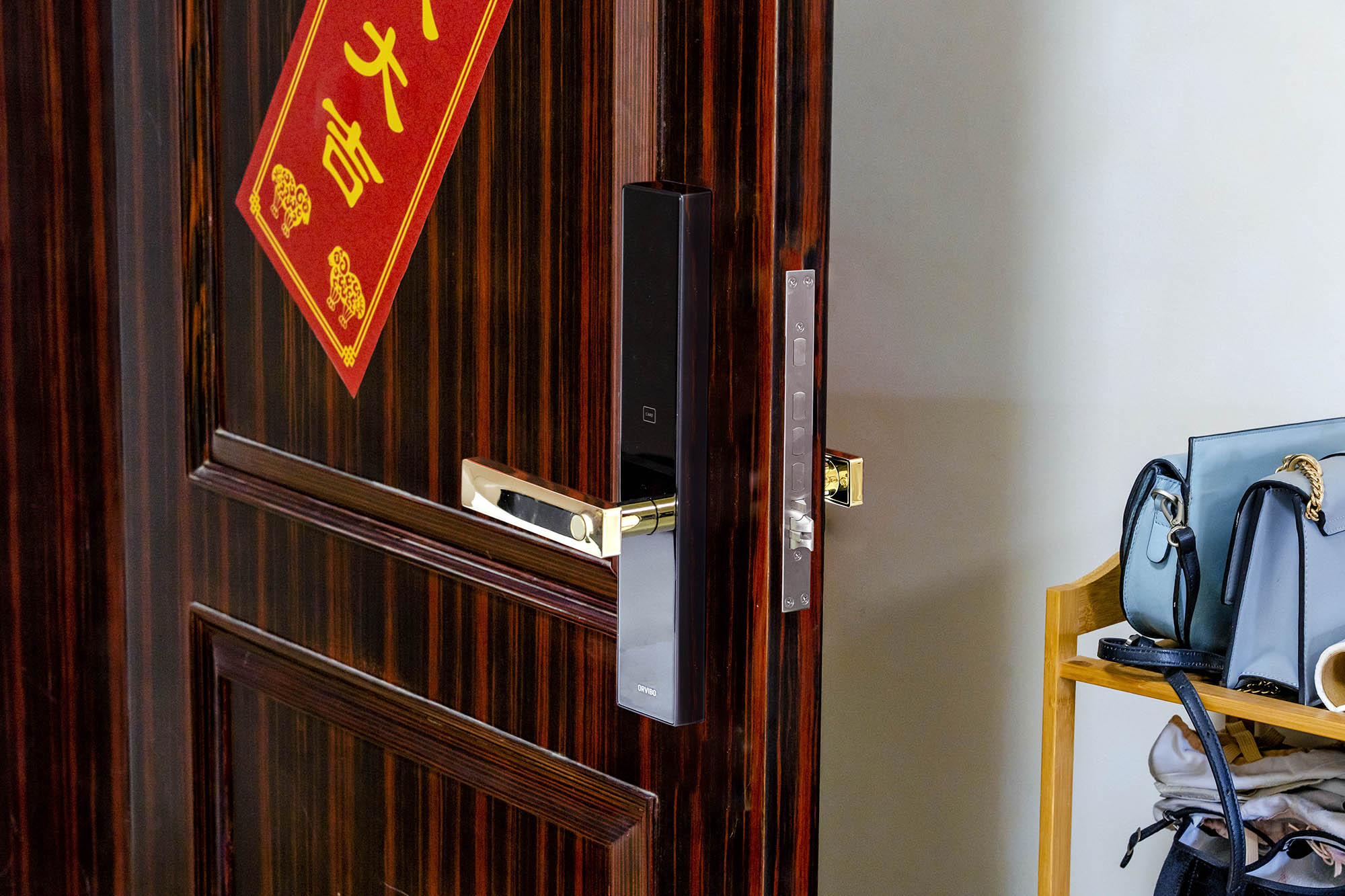 欧瑞博智能门锁s2最初密码为多少,欧瑞博s2门锁添加卡片