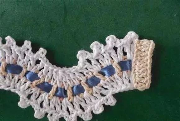 钩针耳环教程图解,钩针编织耳环图解