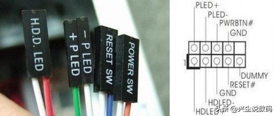 机箱跳线插主板哪里,机箱连主板跳线