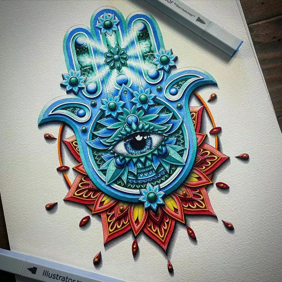 最解压的能治愈强迫症的解压视频,好看的抑郁画图文