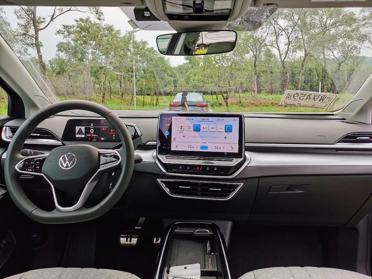 试驾id6x,大众纯电动车id6试驾