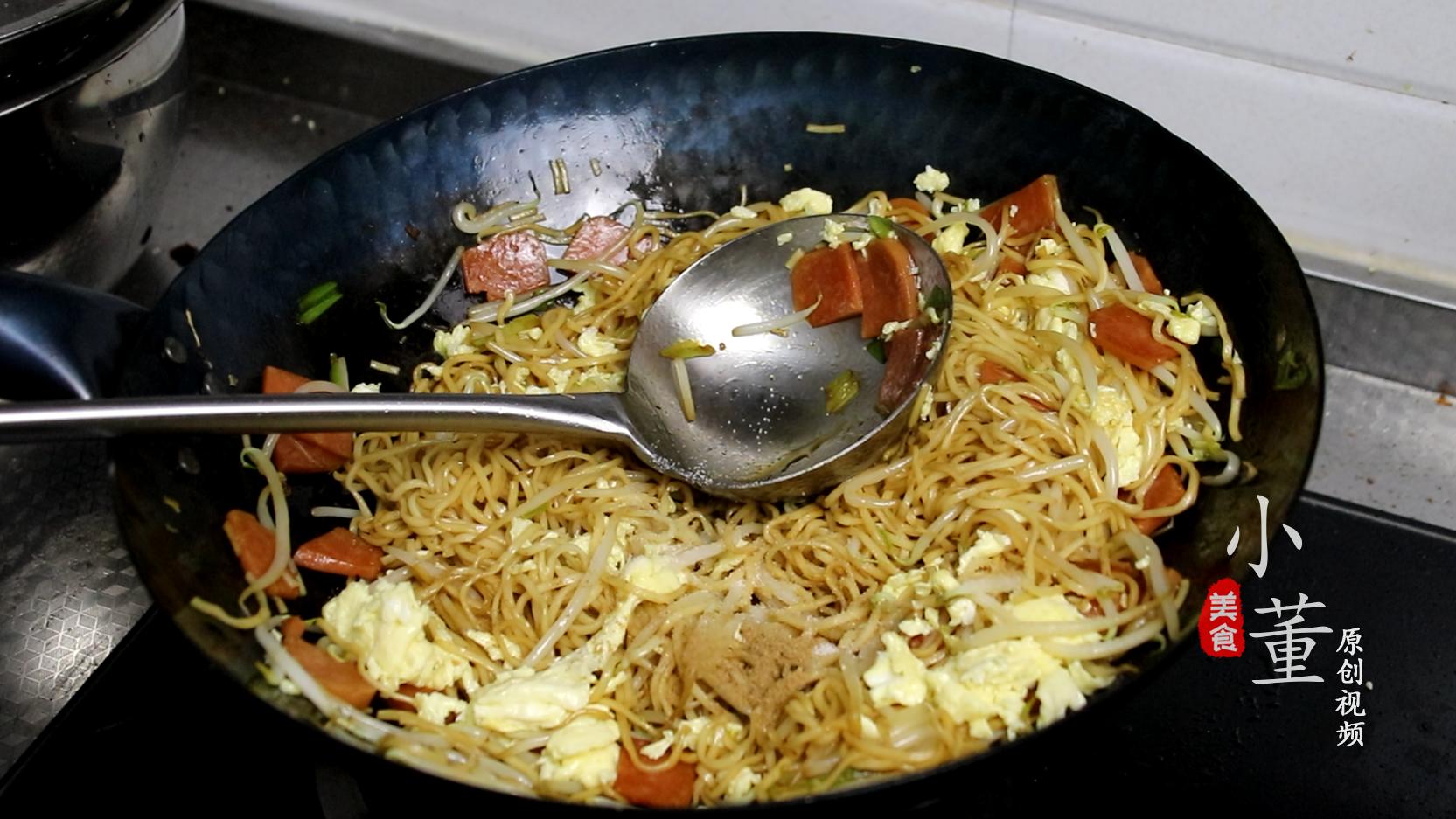 小董炒面,炒面的家常教程