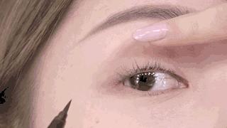 眼线的画法步骤图新手怎么画眼线,不会画眼线怎么练