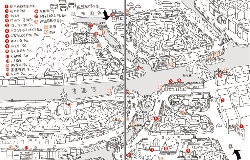 上海水乡古镇朱家角如画般的美景,枫泾古镇朱家角古镇哪个值得去玩